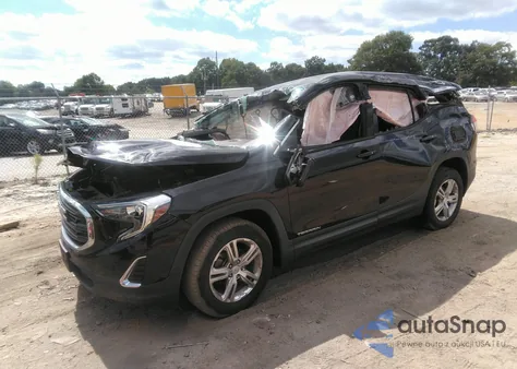 2018 GMC Terrain Sle из США, поврежденный, VIN 3GKALMEV0JL218651